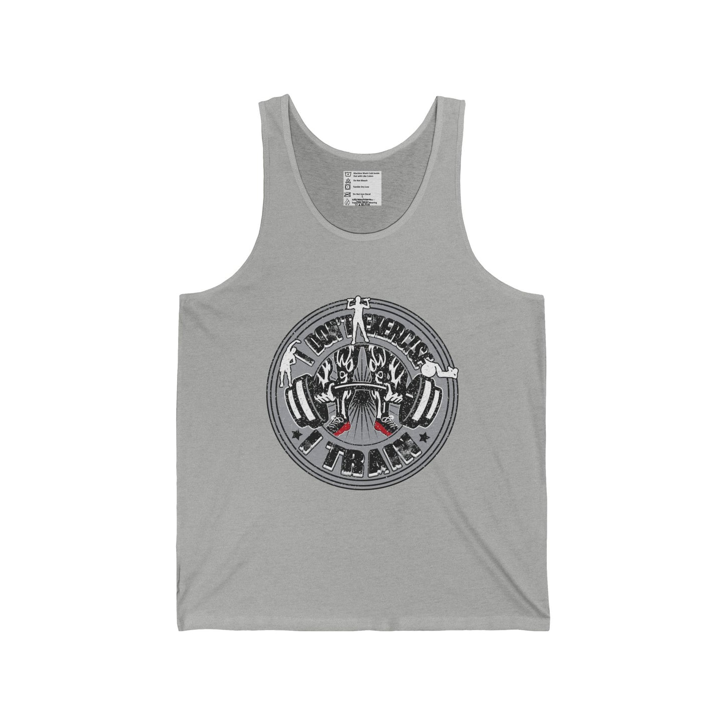 FITNESS RxPERTS Unisex Fitness Jersey Tank - Motivational Workout Apparel